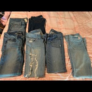 American Eagle Jeans Lot Size 8 X-Long Boot Cut